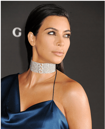 Kim Kardashian en yeni saç tarzı