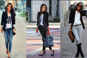 Siyah Blazer Kombinleri İle Şıklık!
