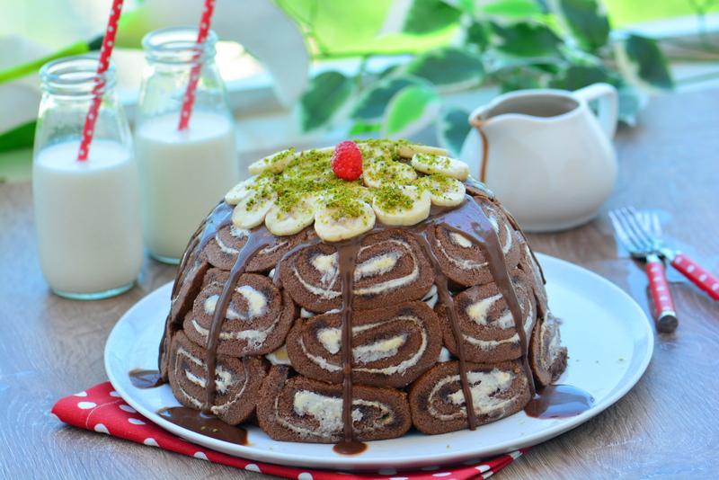 Muzlu Kubbe Görünümlü Pasta Tarifi ve Detayları Kombin Kadın