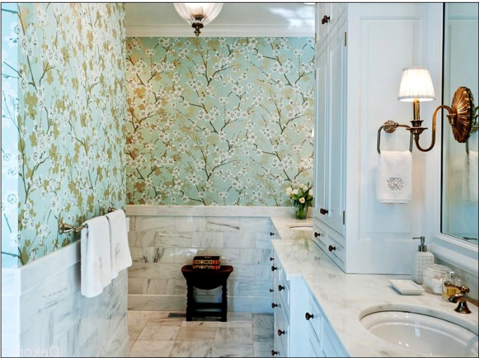 20192020 Banyo Duvar Kağıdı Modelleri ve Fiyatları Kombin Kadın
