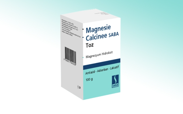 Magnesie Calcinee Saba Ne İçin Kulllanılır?